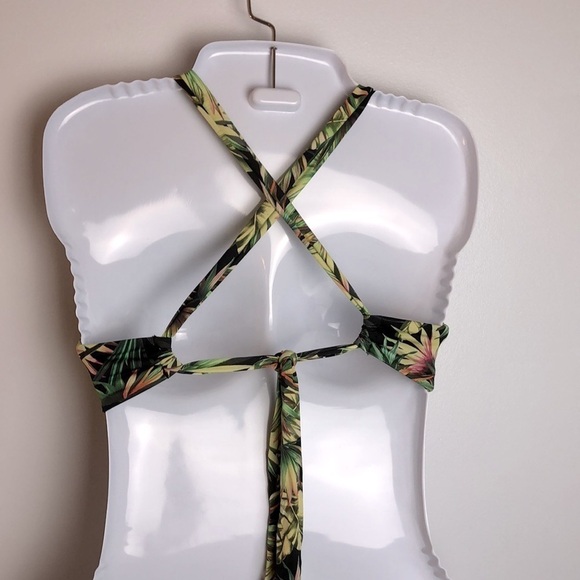Lucky Brand 🌴 Tropical Palm Bikini Small - Picture 4 of 10